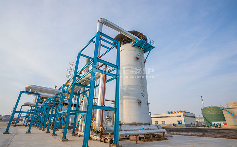 6噸燃氣蒸汽鍋爐客戶案例圖片