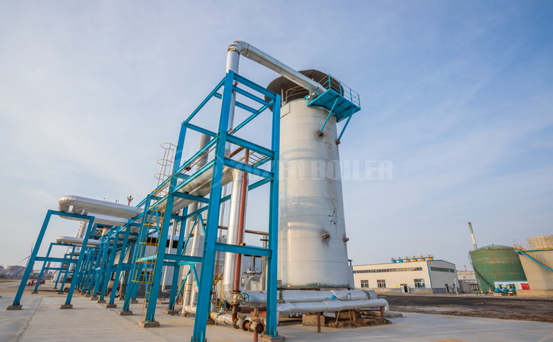 6噸燃氣蒸汽鍋爐客戶案例圖片